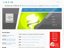 Tablet Screenshot of aimehq.org